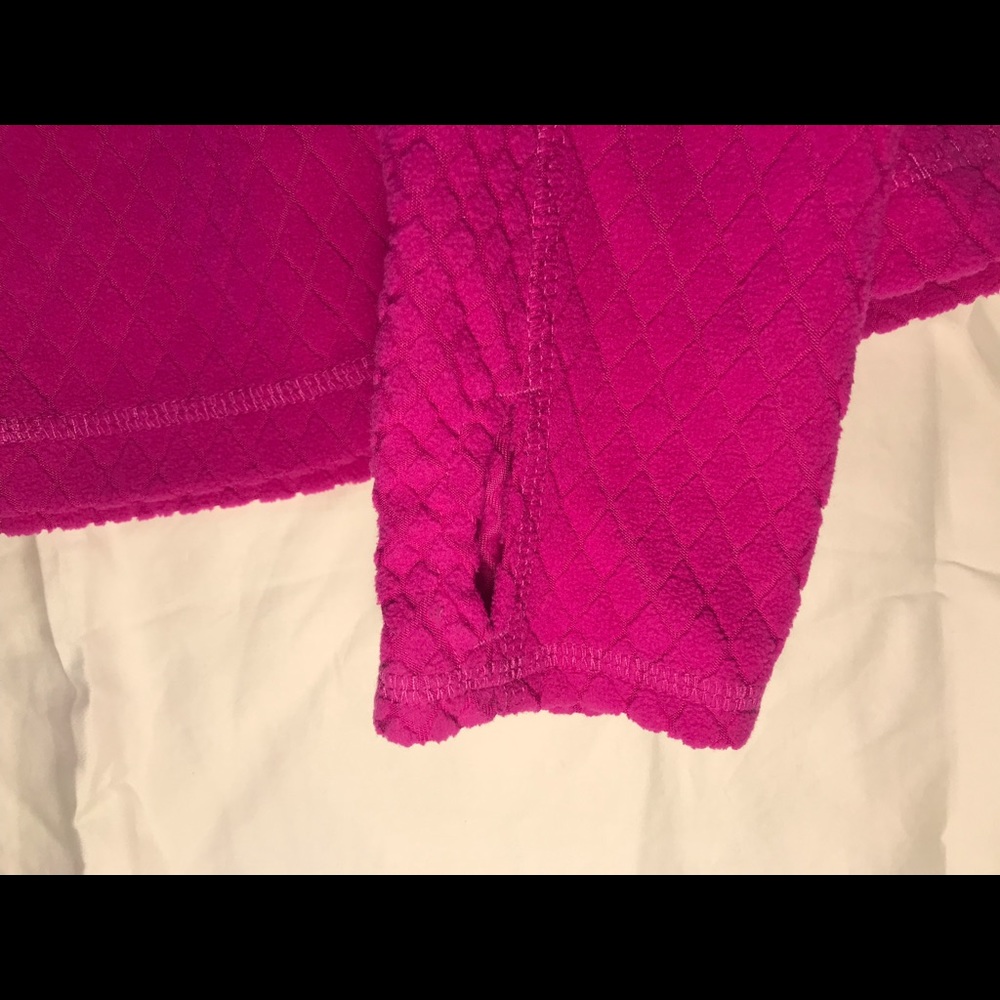 Fleece Patterned Quarter-Zip - Picture 4 of 5